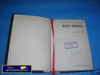 BUNT PARYŻA - J.T.Dybowski