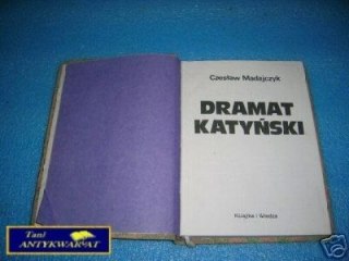 DRAMAT KATYŃSKI - C.Madajczyk