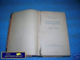 KAWALERSKIE GOSPODARSTWO - H.Balzac
