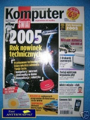 KOMPUTER ŚWIAT NR.1 2005 163 22.12-4.01