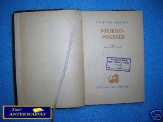 NIEJEDEN POGRZEB - E. Crispin