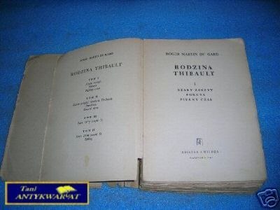 RODZINA THIBAULT TOM I - R.M.Du Gard