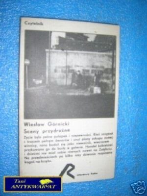 SCENY PRZYDROŻNE - W.Górnicki