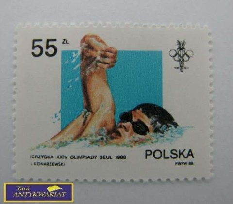 ZNACZEK - IGRZYSKA XXIV OLIMPIADY SEUL 1988