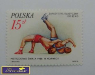 ZNACZEK- MISTRZOSTWO ŚWIATA 1985 W NORWEGII