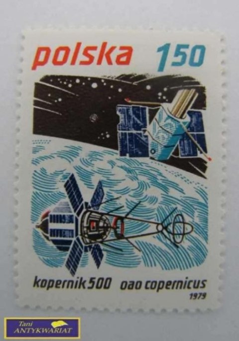 ZNACZEK - POLSKA KOPERNIK 500 OAO COPERNICUS 1979