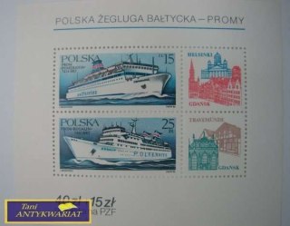 ZNACZEK - Polska żegluga Bałtycka - promy