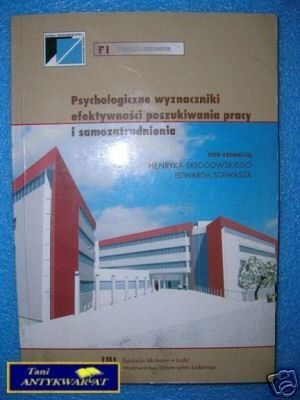 PSYCHOLOGICZNE WYZNACZNIKI EFEKTYWNOŚCI ... - Pra