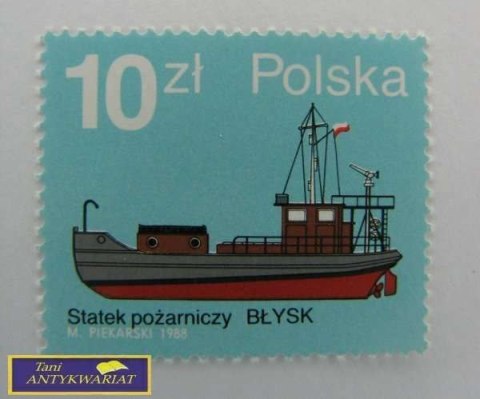 ZNACZEK- STATEK POŻARNICZY BŁYSK M. PIEKARSKI