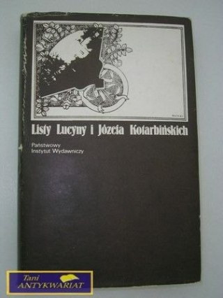 LISTY LUCYNY I JÓZEFA KOTARBIŃSKICH