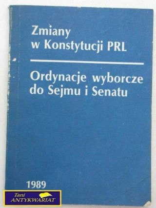 Ordynacje wyborcze do Sejmu i Senatu...