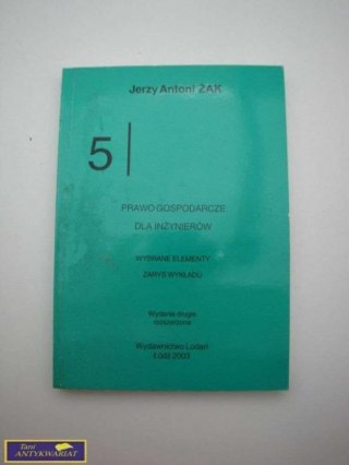 PRAWO GOSPODARCZE DLA INŻYNIERÓW