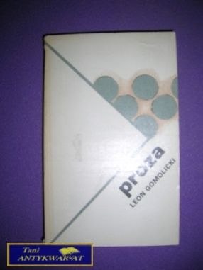 PROZA 3 - Leon Gomolicki
