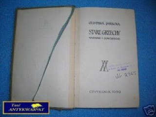 STARE GRZECHY - G.Jarecka