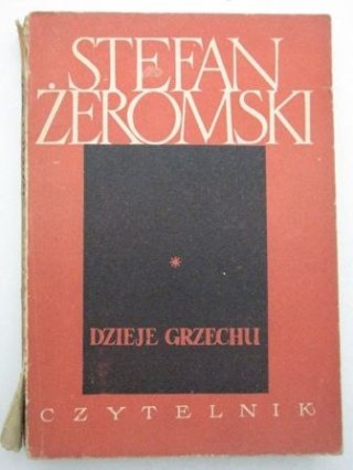 DZIEJE GRZECHU tom 1 Stefan Żeromski