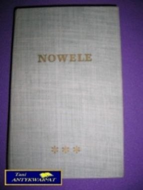 NOWELE Tom 3 - B. Prus