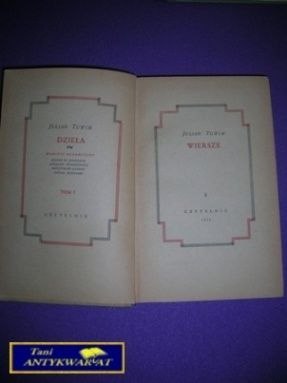 Wiersze Tom 1 - J. Tuwim