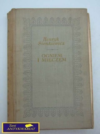 OGNIEM I MIECZEM TOM II H. Sienkiewicz