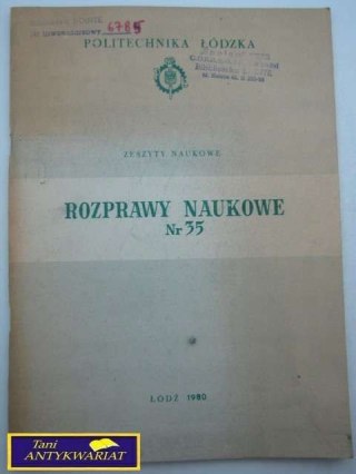 ROZPRAWY NAUKOWE NR 35