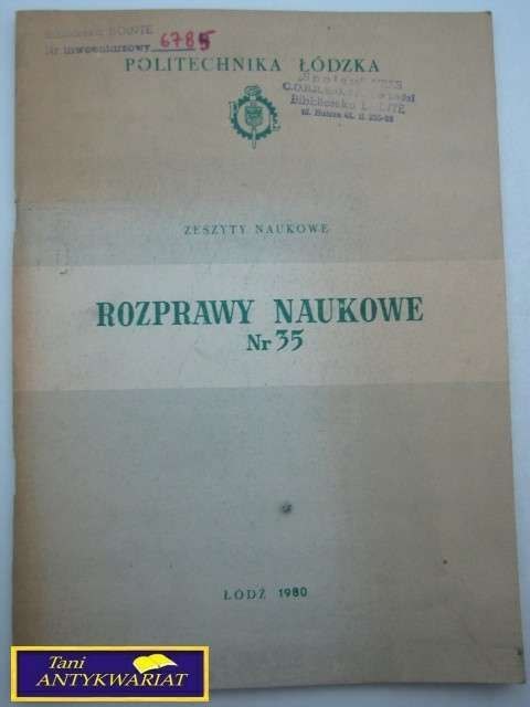 ROZPRAWY NAUKOWE NR 35