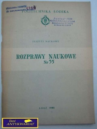ROZPRAWY NAUKOWE NR 35