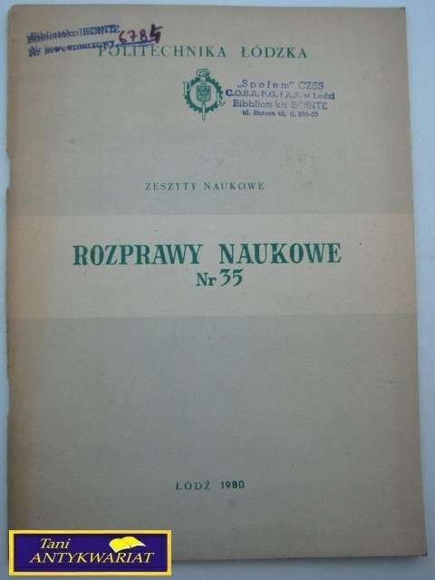 ROZPRAWY NAUKOWE NR 35