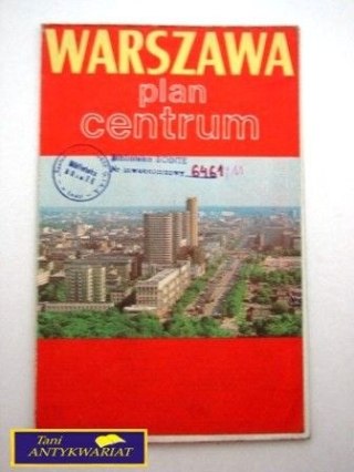 WARSZAWA PLAN CENTRUM