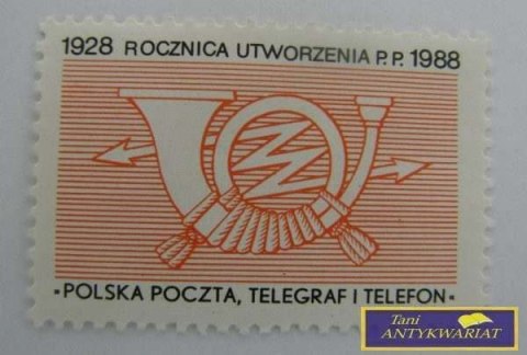 ZNACZEK 1928 rocznica utworzenia P.P 1988