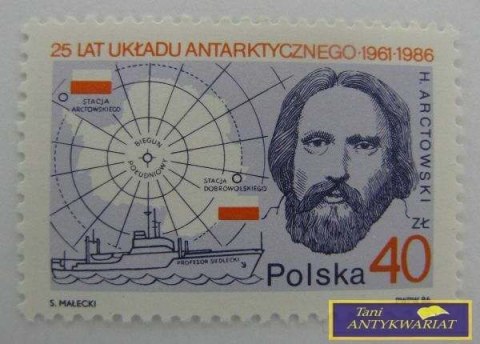 ZNACZEK 25 lat układu antarktcznego-Arctowski