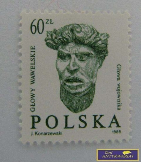 ZNACZEK - Głowa Wojownika 1989 r.