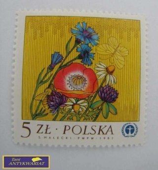ZNACZEK - Kwiaty 1982 r.