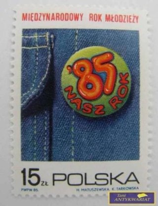 ZNACZEK Międzynarodowy Dzień Młodzieży '85