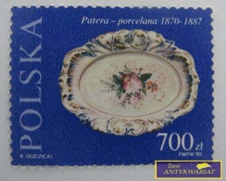 ZNACZEK POCZTOWY BOMBONIERKA- PORCELANA 1930-1990