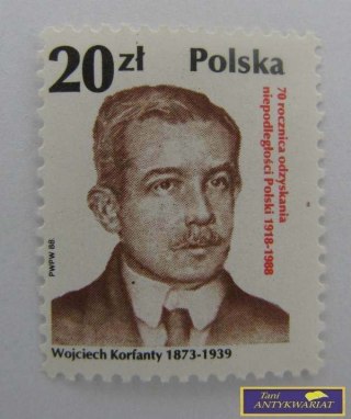 ZNACZEK - W. KORFANTY 1873 -1939 R.