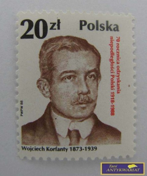 ZNACZEK - W. KORFANTY 1873 -1939 R.