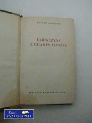 DZIEWCZYNA Z CHAMPS ELYSEES