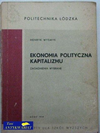 EKONOMIA POLITYCZNA KAPITALIZMU