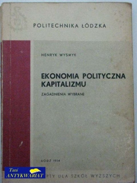 EKONOMIA POLITYCZNA KAPITALIZMU