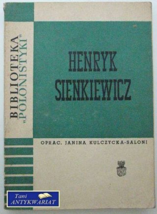 HENRYK SIENKIEWICZ