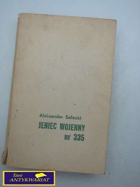 JENIEC WOJENNY NR 335 Aleksander Sałacki
