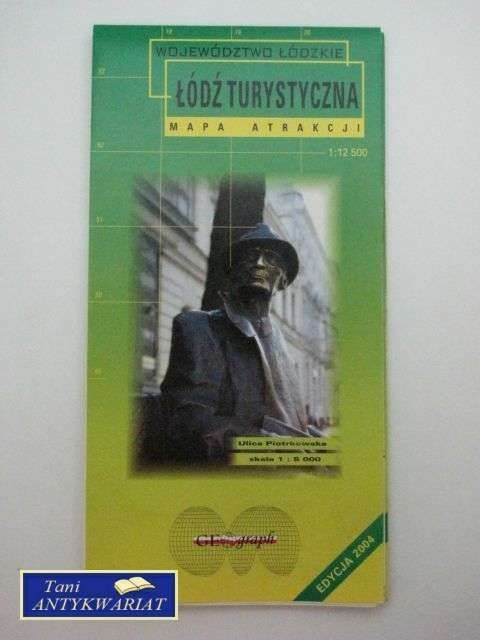 Łódź turystyczna mapa atrakcji