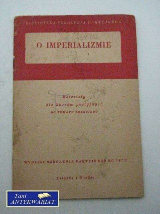 O IMPERIALIZMIE