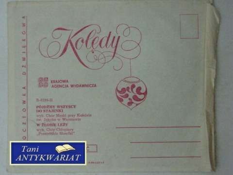 POCZTÓWKA DŹWIĘKOWA -KOLĘCY