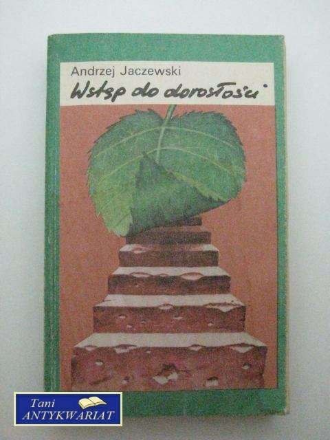 WSTĘP DO DOROSŁOŚCI