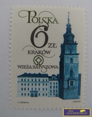 ZNACZEK - KRAKÓW WIEŻA RATUSZOWA