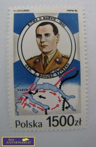 ZNACZEK POCZTOWY-Bitwa o Harvik 1940