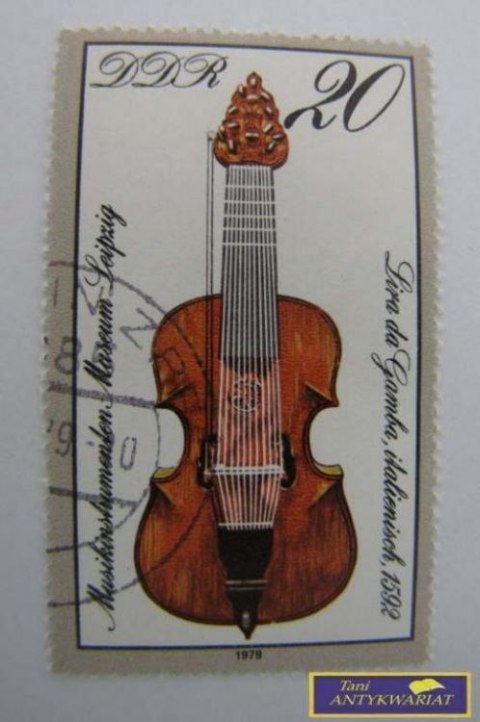 ZNACZEK POCZTOWY - Lira da Gamba