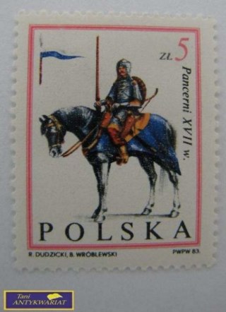 ZNACZEK POCZTOWY PANCERNI XVII w