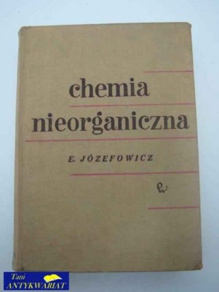 CHEMIA NIEORGANICZNA