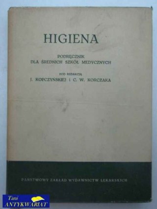 HIGIENA PODRĘCZNIK DLA ŚREDNICH SZKÓŁ MEDYCZNYCH